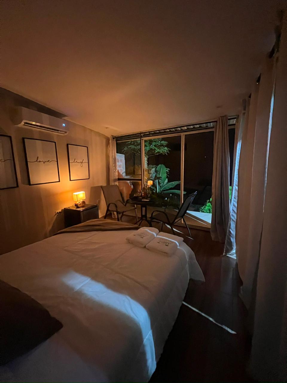 Cabaña Cristal interior