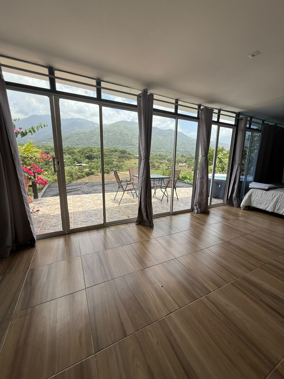 Cabaña VIP interior